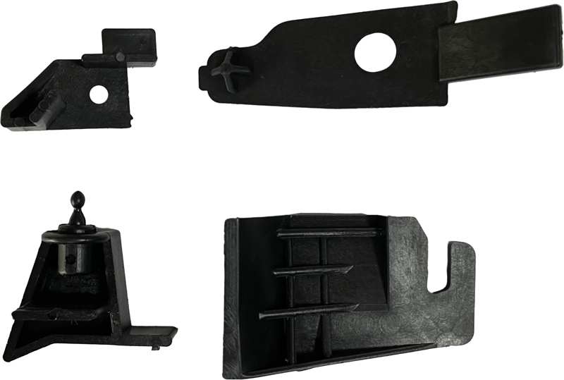 Headlight fixing set
